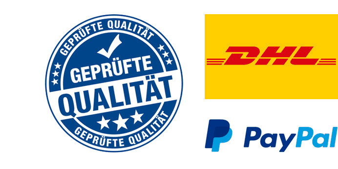 Mac-Ankauf.de vertraut auf Top-Partner wie DHL und PayPal